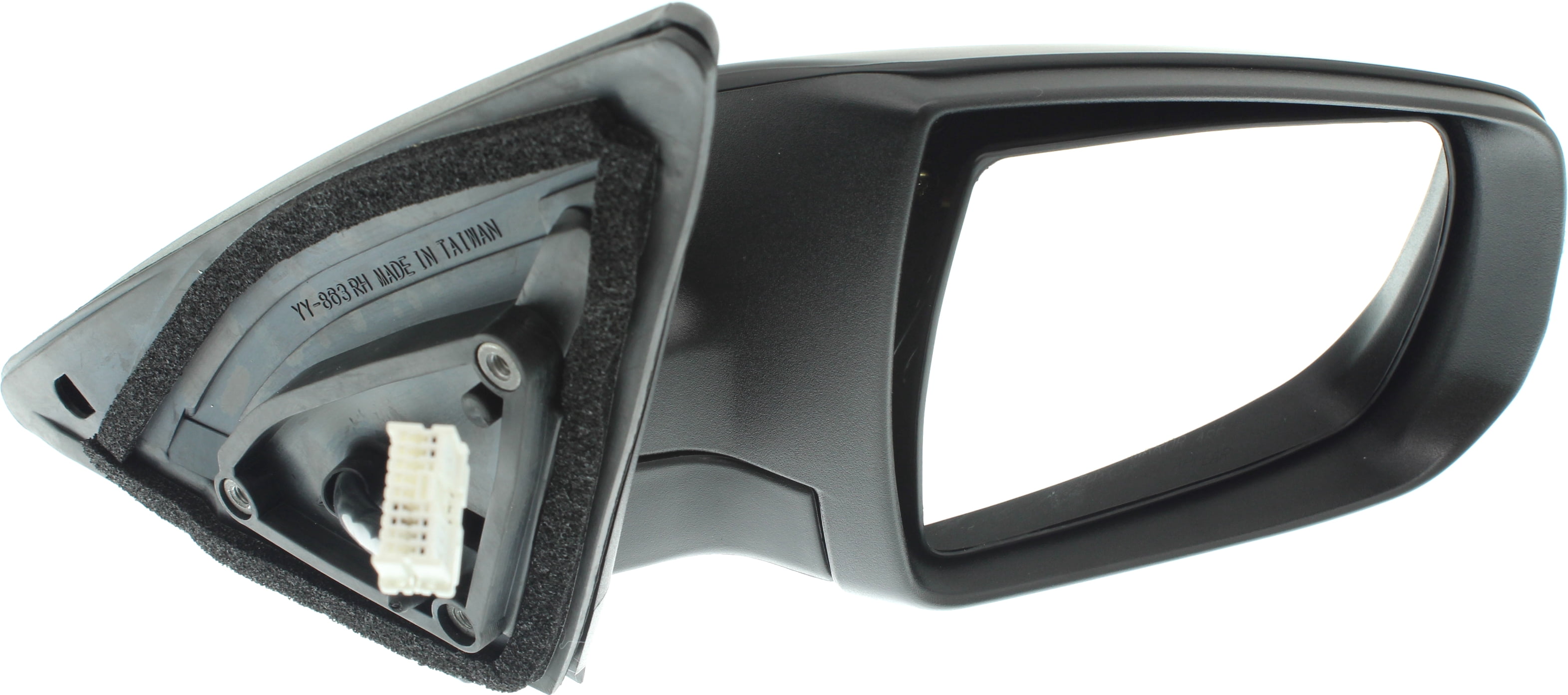 Mirror Compatible With 2011-2015 Kia Sorento Right Passenger Side Heated In-Housing Signal Light Paintable Kool-Vue