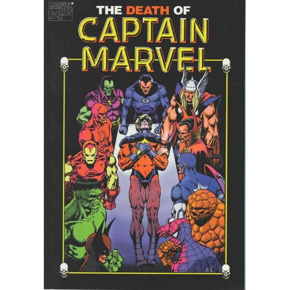 Death of Captain Marvel, The #1 VF ; Marvel Comic Book