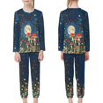 thumbnail image 4 of DISNIMO Mushroom Moon Pajamas for 12 Year Olds Long Sleeve Pj Set Kids 2 Piece Pjs for Girls Long Pants and Long Sleepwear Sets for Children Boys Nightwear Set, 4 of 7