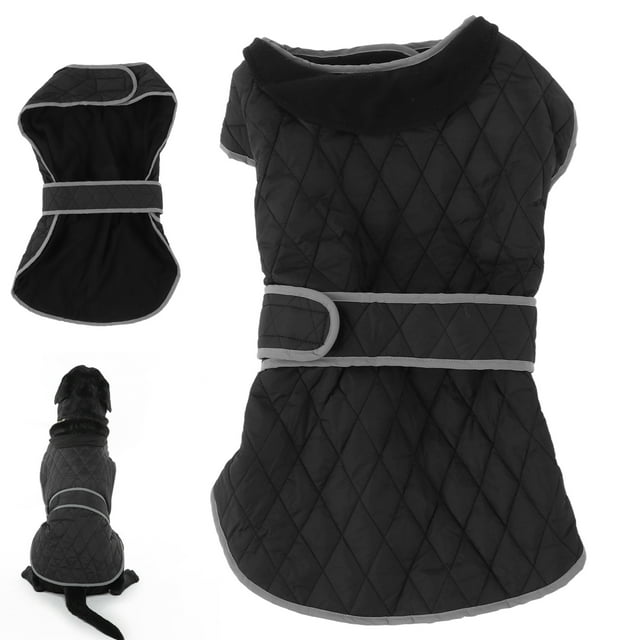 Dog Cold Weather Coat, Pet Warm Jacket Versatile Plush Lining Waterproof Windproof For Large Dogs