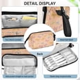thumbnail image 4 of Nylon Fish Mouth Pencil Case with Large Capacity Zipper Pencil Pouch Cute Animal Print Bows Pencil Bag Organizers, 4 of 7