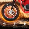 thumbnail image 6 of Tshsdpx 49cc 4-Stroke Kids Dirt Bike, Gas Power Motocross, Beach Off Road Mini Motorcycle, Children Pocket Motorbike with Disc Brakes, 6 of 7