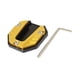 thumbnail image 1 of Soporte lateral para motocicleta, piezas de repuesto de extensión de placa de pie, soporte antideslizante Amarillo, 1 of 7