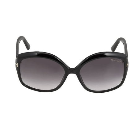 UPC 889214292636 product image for Tom Ford Chiara Grey Gradient Oversized Ladies Sunglasses FT0919 01B 60 | upcitemdb.com