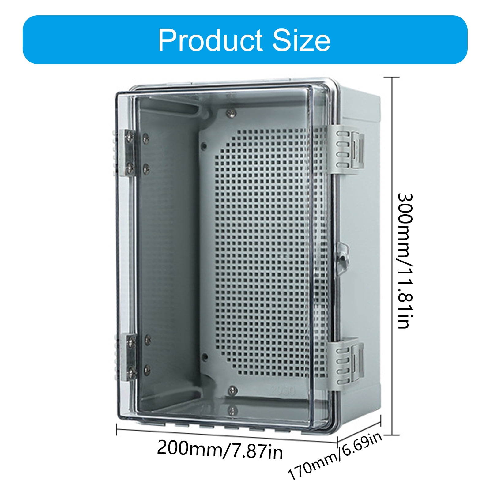 Waterproof Designs Junctions Box Outdoor Electrical Enclosures With Lock and Mounting Accessories Garden Supplies