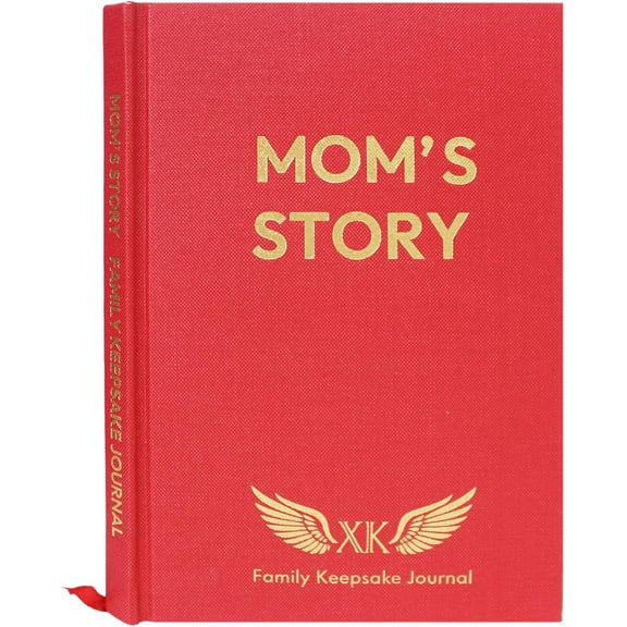 Mom's Life Story Journal (Hardcover): A Meaningful Keepsake for Mom to Share Her Journey and Memories, Book Includes 250 Prompt Questions, Sentimental Gifts for Mother's Day, Birthday & Christmas