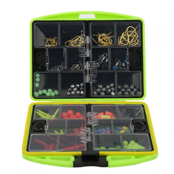 YLSHRF With Box Fishing Tool Set, Fishing Tackle Box, Swivels Tackles 151g  Plastic For Fishing Lover For Fishing Outdoor Fun Sea/Fresh Water 