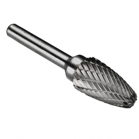 

Unique BargainsDouble Cut Tungsten Carbide Rotary File 9/16 Head 6mm Shank Tapered Shaped