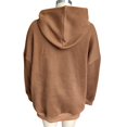 thumbnail image 3 of Sudaderas con capucha para mujer, sudaderas con capucha para mujer con hombros caídos, sudaderas con capucha de gran tamaño para mujer, sudaderas con capucha para mujer, apariencia llamativa, 3 of 3