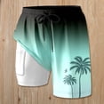 thumbnail image 3 of Womens Swim Shorts with Compresssion Liner 2026 Summer Casual Elastic Waist Leopard Print Board Shorts with Pockets Beachwear, 3 of 4