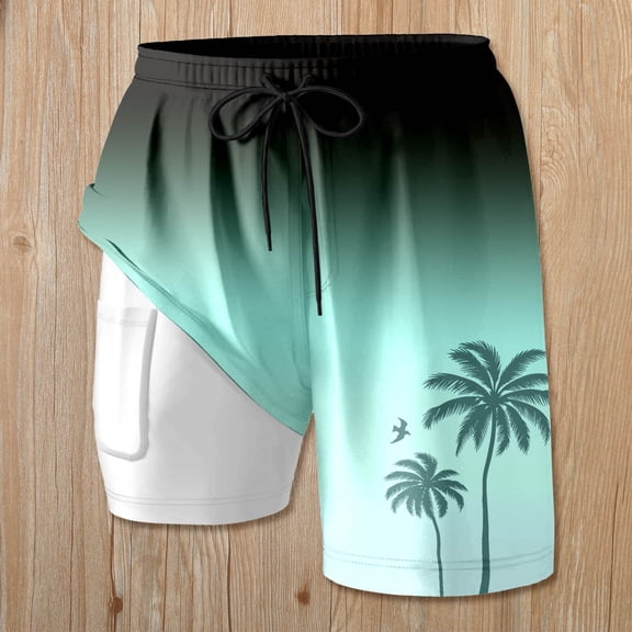 HAIJIE Womens 2026 Summer Swim Casual Shorts Casual Shorts Drawstring Sport Shorts Women for Women Girls Upf 50  Swimsuit Bottoms with Liner