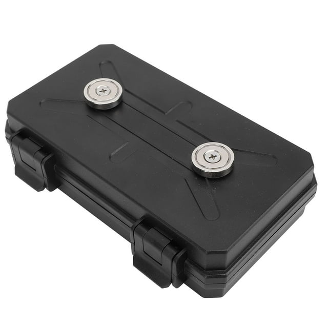 CAJA DE LLAVE Magnética, Organizador de Herramientas ABS de Alojamiento de ABS 2 IMANES FUERTES Para Localizadores de Unidades USB