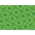 thumbnail image 1 of Ahgly Company Indoor Rectangle Patterned Neon Green Area Rugs, 5' x 8', 1 of 6