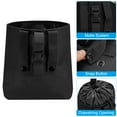 thumbnail image 3 of 21x17x8cm Dump Pouch Folding Dump Waist Accessories Bag for Hiker Black, 3 of 6