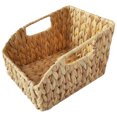 thumbnail image 3 of Desktop Weaving Basket Rustic Style Storage Basket Hyacinth Basket Tabletop Organizer, 3 of 6