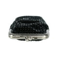 thumbnail image 2 of CTM  Mesh Cigarette Case with Lighter Pocket and Kiss Lock Closure (Women), 2 of 3