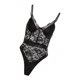 thumbnail image 4 of Mujer Lencería Erótica de Encaje Hueco Ropa Interior Teddy Body Una Pieza Traje de Disfraces Cospy S Macarena Encaje Babydoll Lingeries, 4 of 8