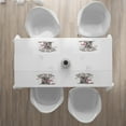 thumbnail image 3 of Ambesonne Tree Place Mats Set of 4, Bunny Family Rain Birds, Standard Size, Taupe Pale Pink, 3 of 4