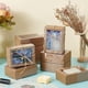 thumbnail image 4 of Cajas de papel kraft con 16 cajones, rectangulares, de 11,4 x 8,1 x 4,3 cm, con ventana, para jabón casero, pequeñas cajas de cartón para regalo., 4 of 9