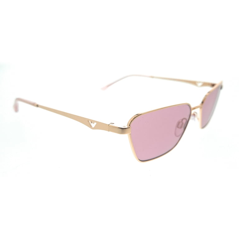 Emporio Armani 0EA2141 301184 Shiny Rose Gold Sunglasses for  display picture 2