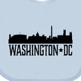 thumbnail image 4 of Inktastic Washington Dc City Skyline Boys or Girls Baby Bib, 4 of 4