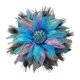 thumbnail image 2 of 2 Anillos Colgantes de Flores de Plumas de para Ventanas de Pared Decorativas para Interiores Macarena Corona de pavo real, 2 of 8