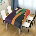 thumbnail image 4 of Yayeee Tablecloths 60" x 108" Rectangle Wrinkle Resistant Party Table Cover, Purple Mountain, 4 of 8