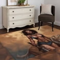 thumbnail image 3 of Vintage African Area Rugs 3x5 ft Tribe Lion and Warrior Woman Washable Rug Non Slip Indoor Carpet Absorbent Floor Mat for Living Room Bedroom Dining Room, 3 of 9