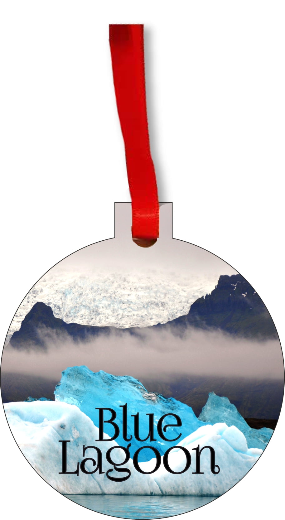 Iceland Ornament - Iceland Christmas Ornament Blue Lagoon Spa