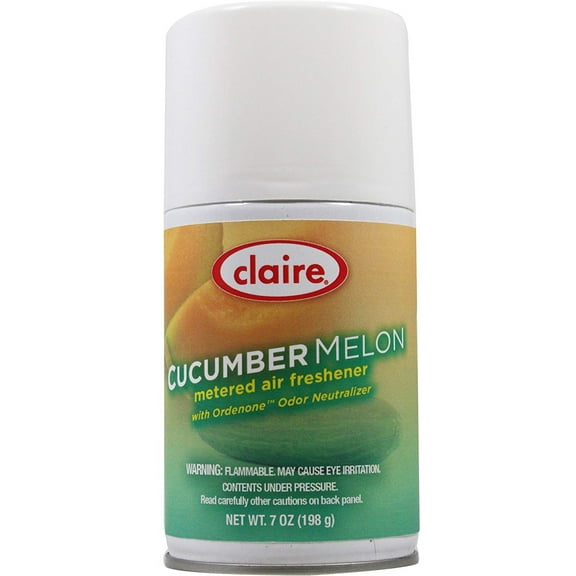 Claire CGCCL109 7 oz Metered Air Freshener, Cucumber Melon