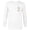 White, variant on Disney Princess Celebration Minimalist Elsa Corner Art - Long Sleeve T-Shirt for Men - Customized-White