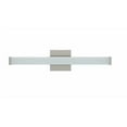 thumbnail image 4 of allen + roth Gretna 24.25-Inches Brushed Nickel Integrated LED Modern/contemporary Vanity light bar, 4 of 9