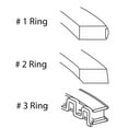 thumbnail image 3 of Premium Piston Ring Set (Size 1.00mm) | Compatible with various GM/Chevrolet/Hummer/Isuzu/Saab 4.8L & 5.3L OHV V8 16V Engines, 3 of 3