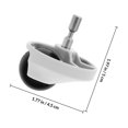 thumbnail image 2 of RENACLIPY 2Ud De Caster Para Máquina Sweeping Con Instalación Fácil Y Movimiento Suave En El Hogar, 2 of 6
