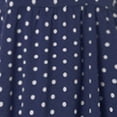 thumbnail image 4 of AMERTEER Robe Décontractée pour Femmes Robe Courte Décontractée à Col Rond Manches à Pois Grande Taille Robe Peinte pour Femmes Vêtements pour Femmes 2TG Vert, 4 of 4