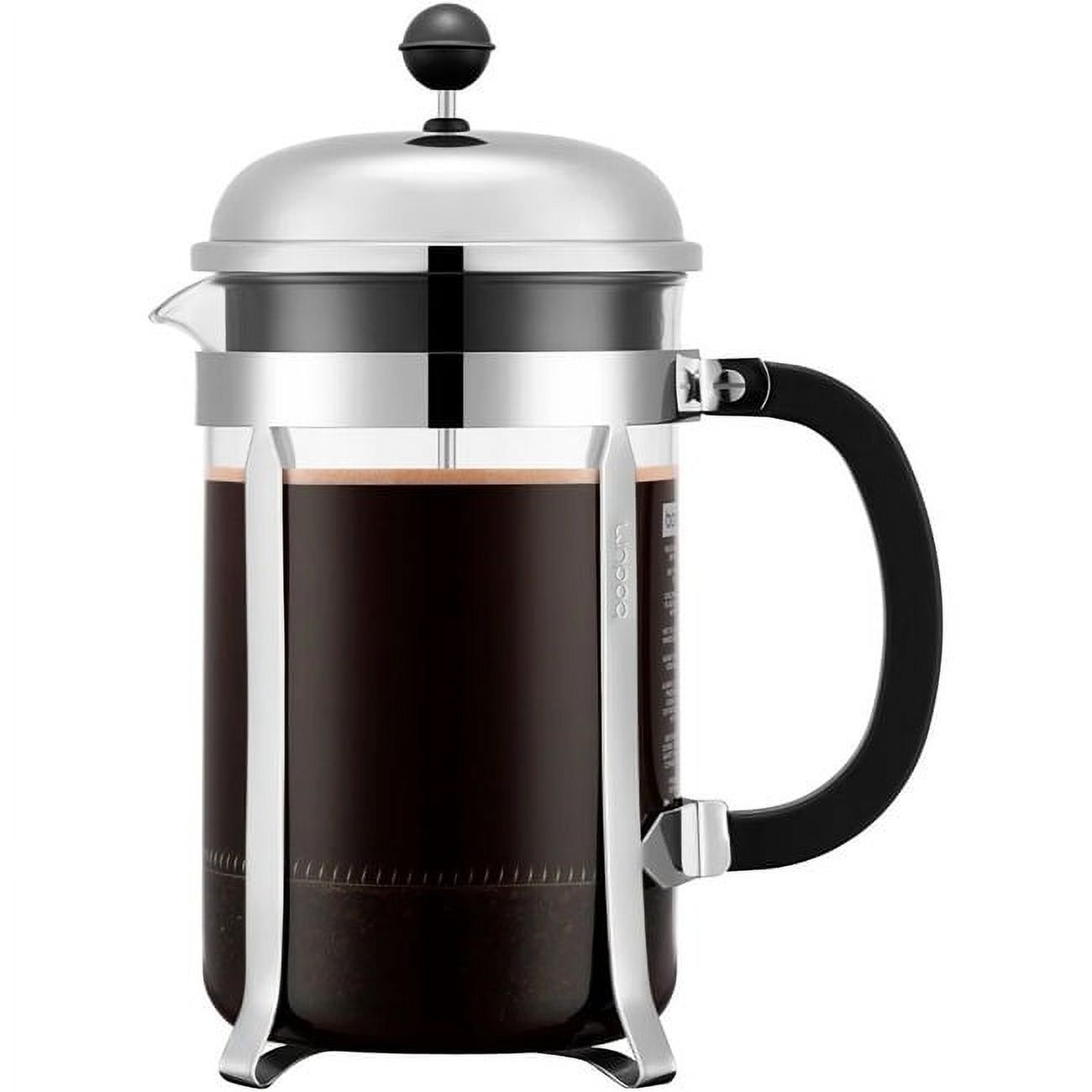 BODUM Chambord French Press Coffee Maker, 51 Ounce, Stainless Steel - image 2 of 7