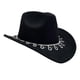 thumbnail image 4 of Sombrero de vaquero clásico, sombreros de sol, accesorios de disfraz de ala grande, accesorios de cosplay para adolescentes unisex, camping, pesca al Salvador Sombrero de vaquero occidental, 4 of 10