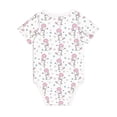 thumbnail image 5 of Balery Cute Poodle Dog Pattern Baby Climbing Clothes Infant Bodysuit Cute Infant Bodysuit Baby Romper-18 Months, 5 of 7