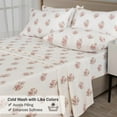 thumbnail image 2 of Ruvanti Flannel Sheets Full Size 6 Pcs - 100% Cotton Double Brushed Bed Sheets, Deep Pockets 16 Inches, All Seasons Breathable, Extra Soft & Comfy Full Size Sheets Set, Sowear, 2 of 7