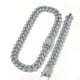 thumbnail image 1 of Collar Hip Hop con bonita cadena cubana de Miami de 16 pulgadas para hombre, 1 of 6
