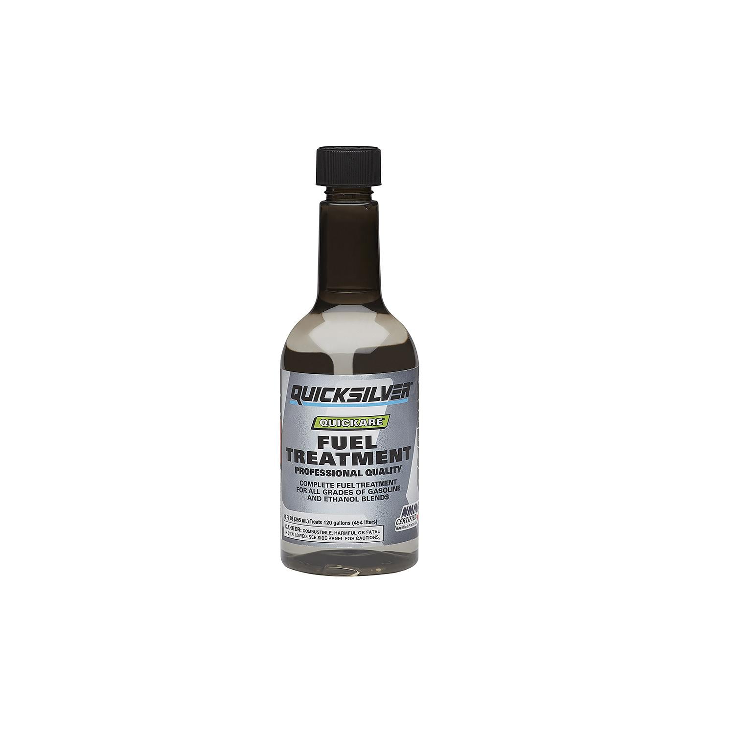 Quicksilver 8M0116461 Quickare Fuel Treatment - 12 Ounce Bottle