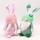 thumbnail image 4 of Oreja Gnomos Conejito Juguete Pascua Mini Conejo Enano Figura Decoraciones para Fiestas En El Hogar 2 Piezas, 4 of 9