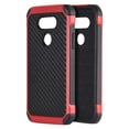 thumbnail image 4 of LG G5 TOUGH HYBRID CASE BLACK + BLUE PC WITH CARBON FIBER FINISH LUXMO No, 4 of 16