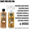 thumbnail image 2 of Chemical Guys Leather Cleaner and Conditioner Complete Leather Care Kit (16 oz), 2 of 6