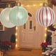 thumbnail image 2 of Luces colgantes festivas para fiestas navideñas en interiores y exteriores con bombillas LED blancas cálidas, 2 of 4