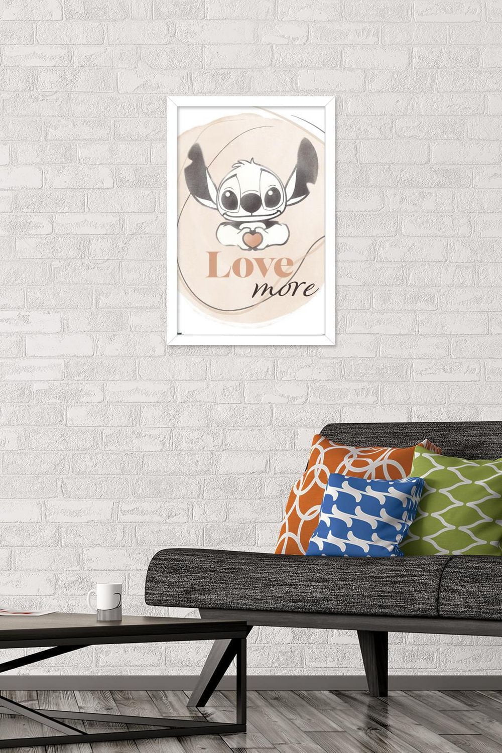 Disney Lilo and Stitch - Love More Wall Poster, 22.375" x 34"