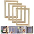 thumbnail image 2 of 4PCS Miniature Wooden Photo Frame 1/12 Painting Picture Frame for Mini House, 2 of 2