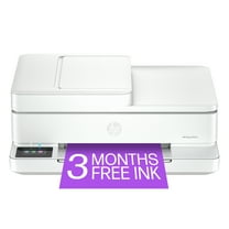 HP Envy 6552e Wireless All-in-One Color Photo Inkjet Printer, Scanner, Copier, 3 Months FREE Ink