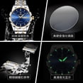 thumbnail image 3 of Binbond New Trendy Men's Watch Men's Waterproof Tungsten Steel Calendar Quartz Watch Popular, 3 of 6