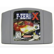 F-Zero x Video Games Cartridge Card for N 64 Us Version